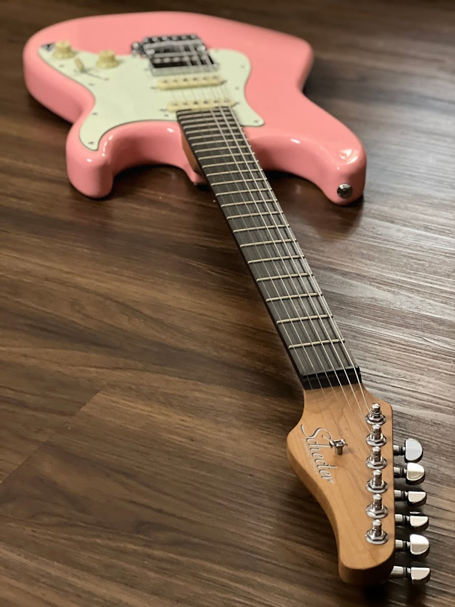 Schecter Nick Johnston Traditional HSS in Atomic Coral