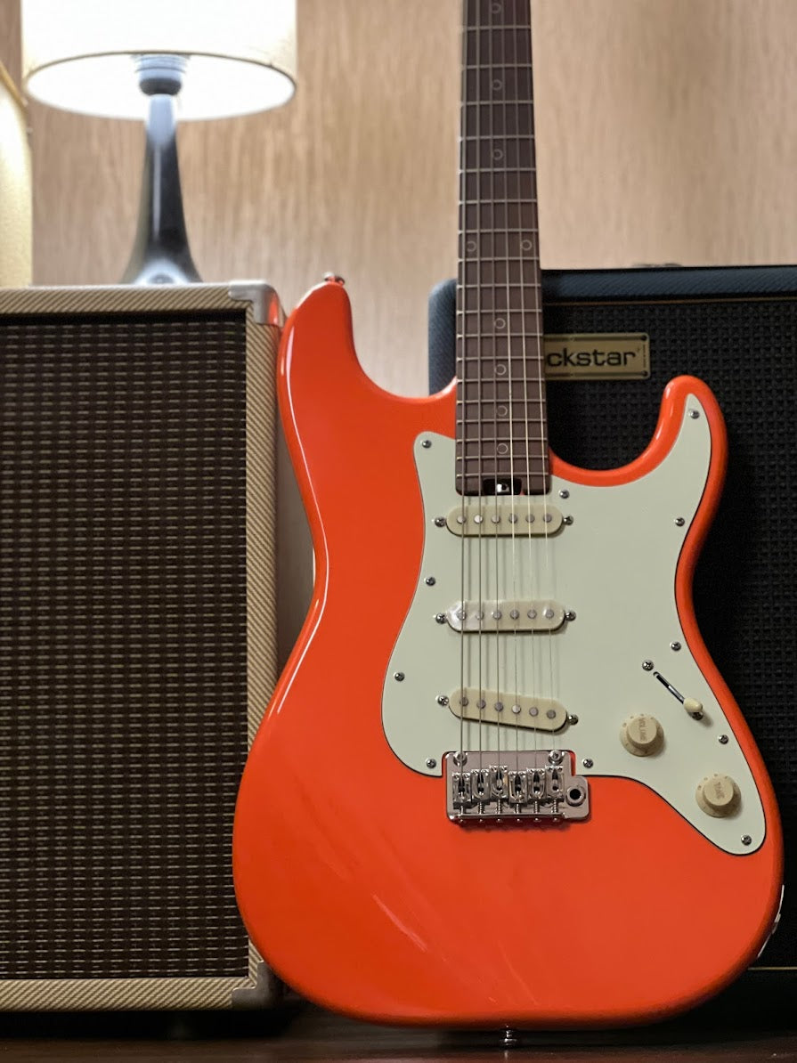 Schecter Nick Johnston Traditional SSS in Atomic Orange