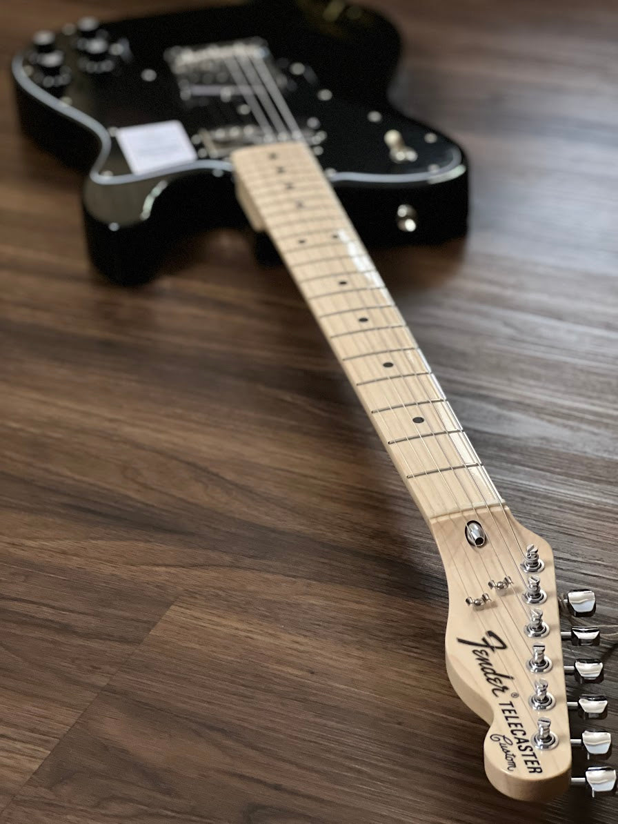 Fender Japan Traditional II 70s Telecaster Custom with Maple FB in Black