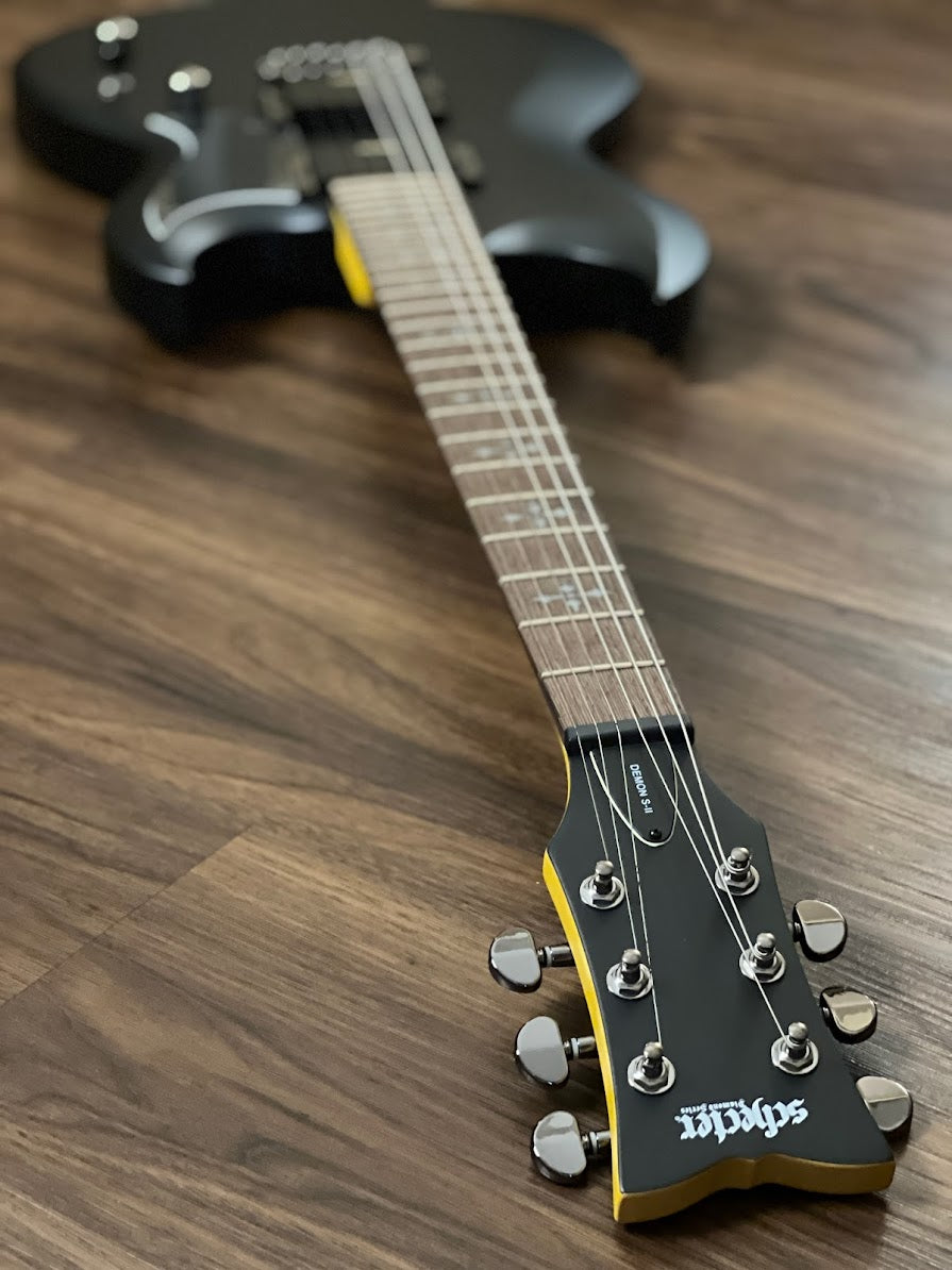 Schecter Demon S-II ABSN สีดำซาติน