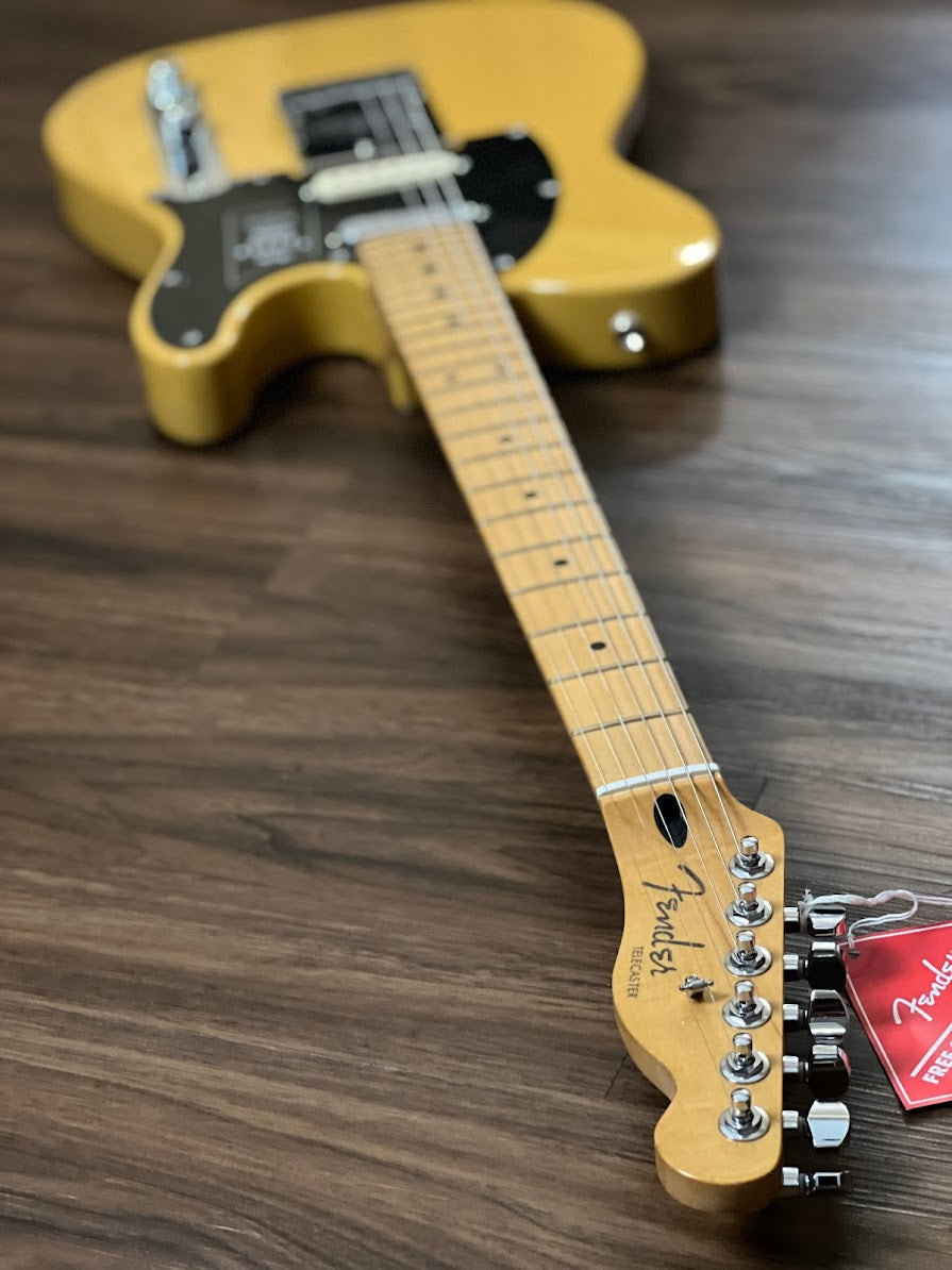 Fender Player Plus Nashville Telecaster with Maple FB in Butterscotch Blonde