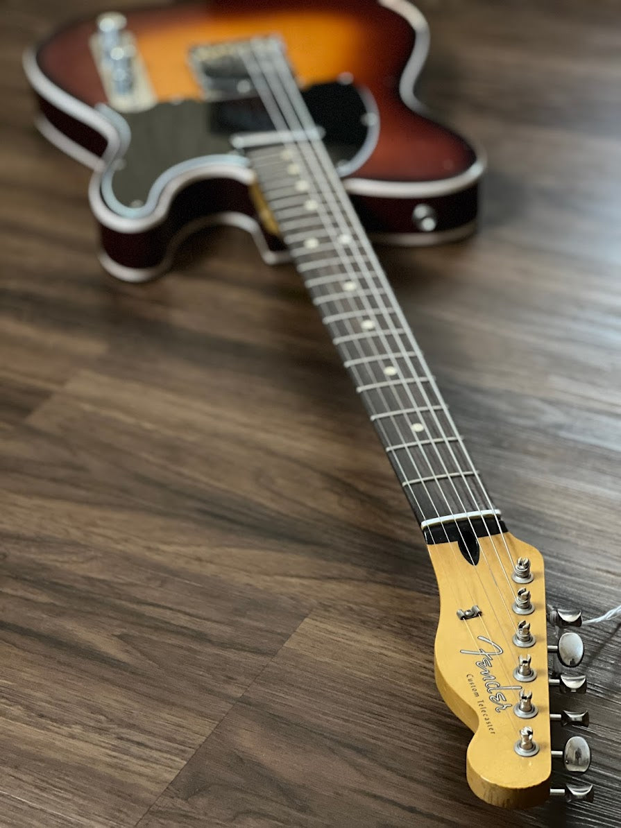 Fender Jason Isbell Custom Telecaster with Rosewood FB in 3 Color Chocolate Burst