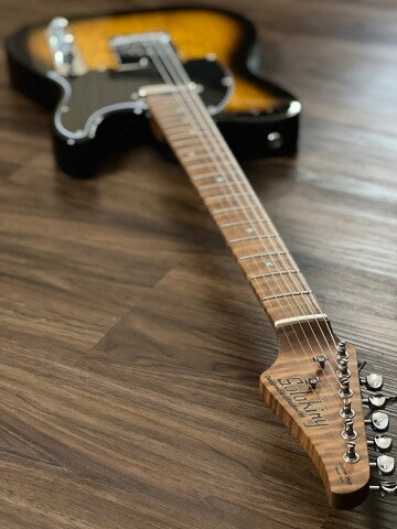 Soloking MT-1 ASH FMN with Roasted Flame Maple Neck in 2 Color Sunburst Nafiri Special Run