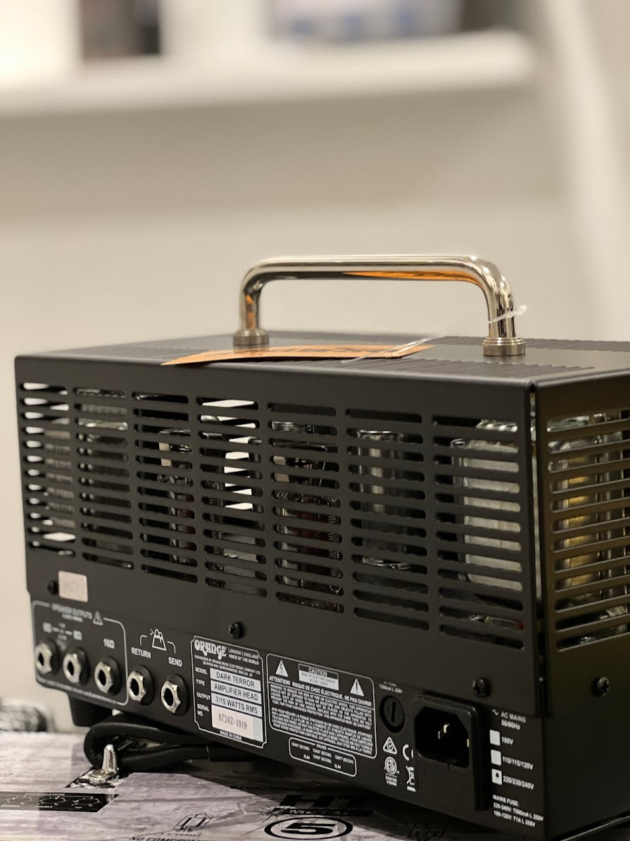 Orange Dark Terror 15/7-watt High-gain Tube Head