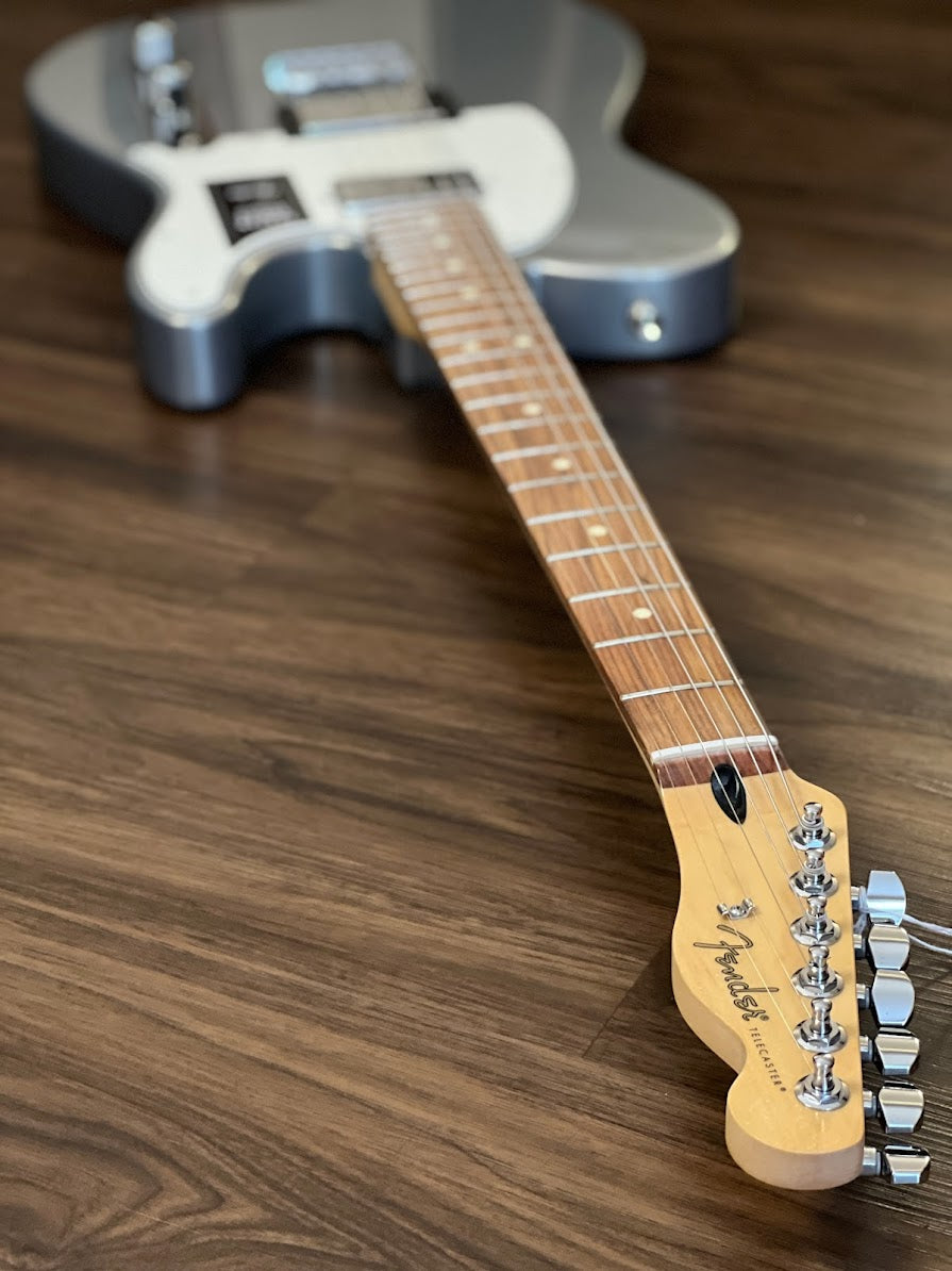 Fender Player Series Telecaster HH Pau Ferro Fingerboard in Silver