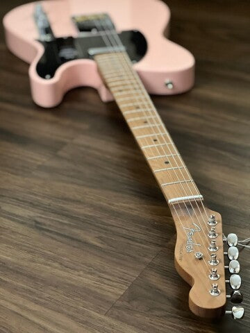 Fender Limited Edition Vintera 50s Telecaster ดัดแปลงด้วย Roasted Maple FB ใน Shell Pink