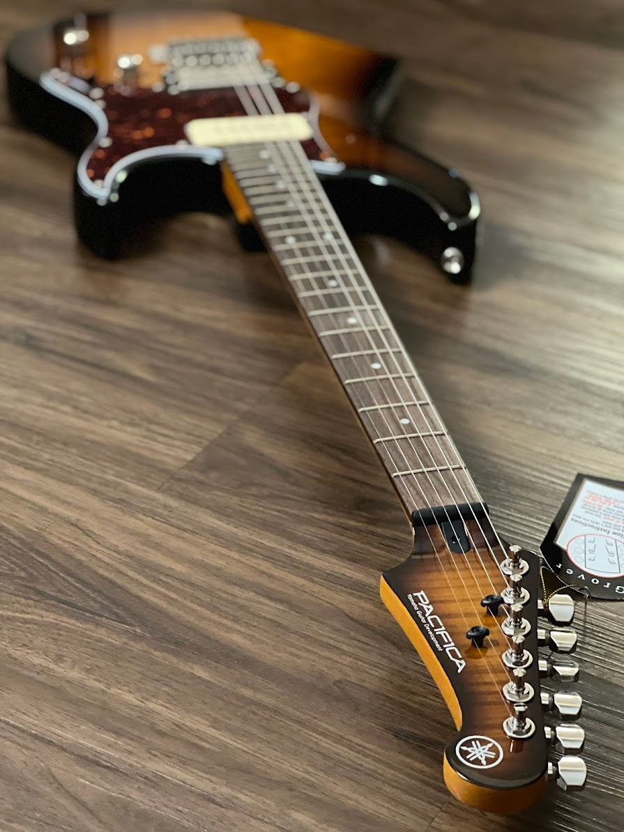 Yamaha PAC611VFM Pacifica in Tobacco Brown Sunburst