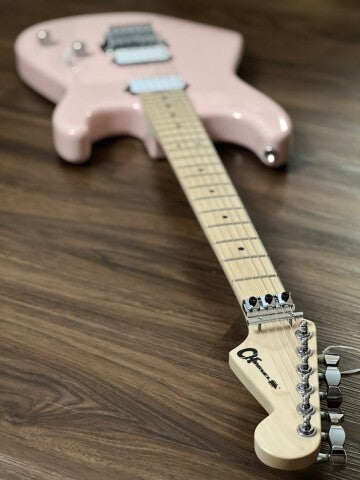 Charvel Pro-Mod San Dimas Style 1 HH Floyd Rose พร้อม Maple FB ใน Shell Pink