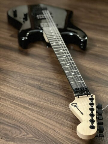 Charvel Pro-Mod San Dimas Style 1 HH Floyd Rose with Ebony FB in Gloss Black