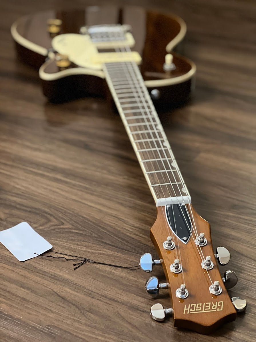 Gretsch G2215-P90 Streamliner Junior Jet Club with Laurel FB in Single Barrel Stain