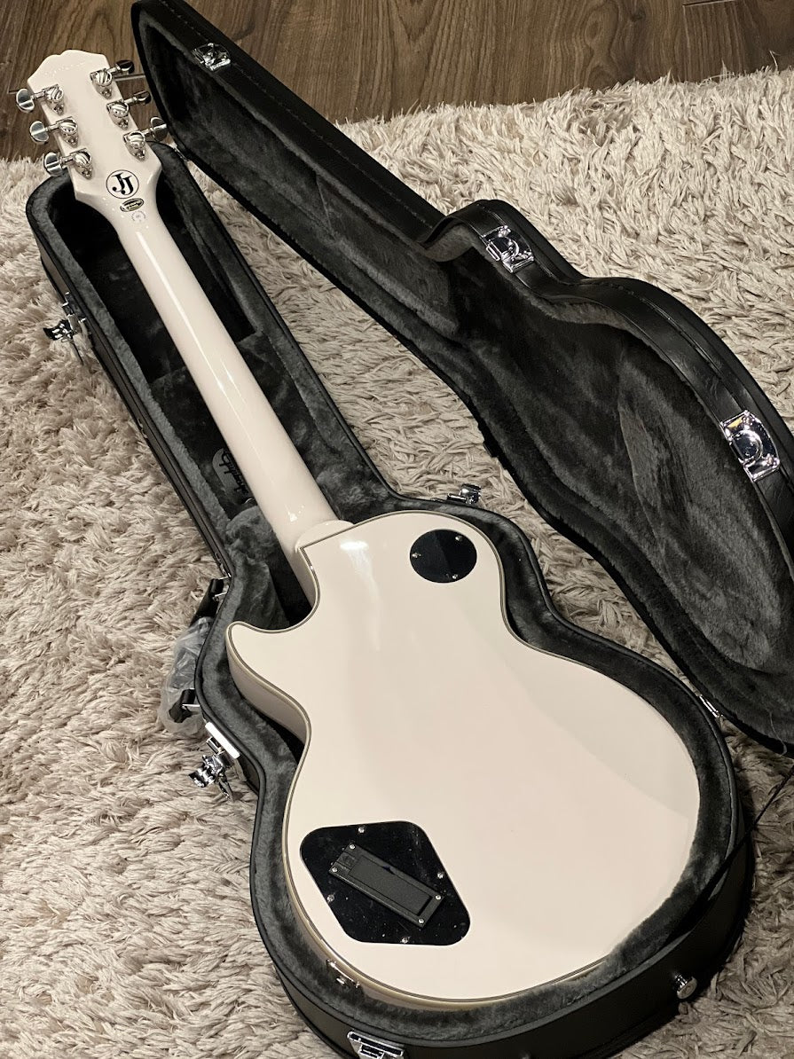 Epiphone Jerry Cantrell Les Paul Custom Prophecy Electric Guitar - Bone White