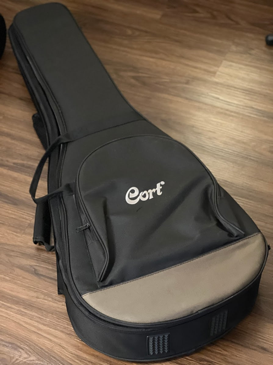 Cort Core OC AMH Mahogany in OPBB Open Pore Black Burst