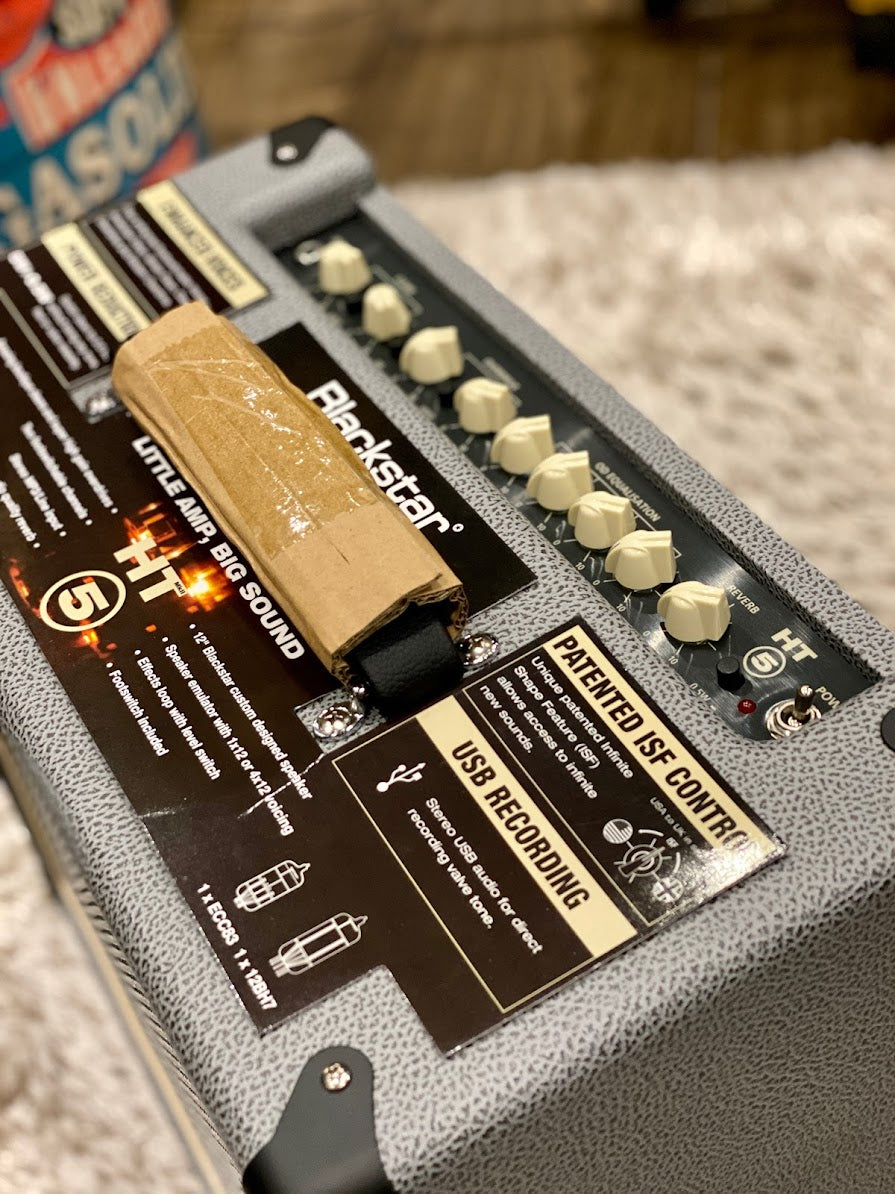 Blackstar HT-5R MkII 1x12 inch 5W Tube Combo Amp with Reverb - Bronco Grey