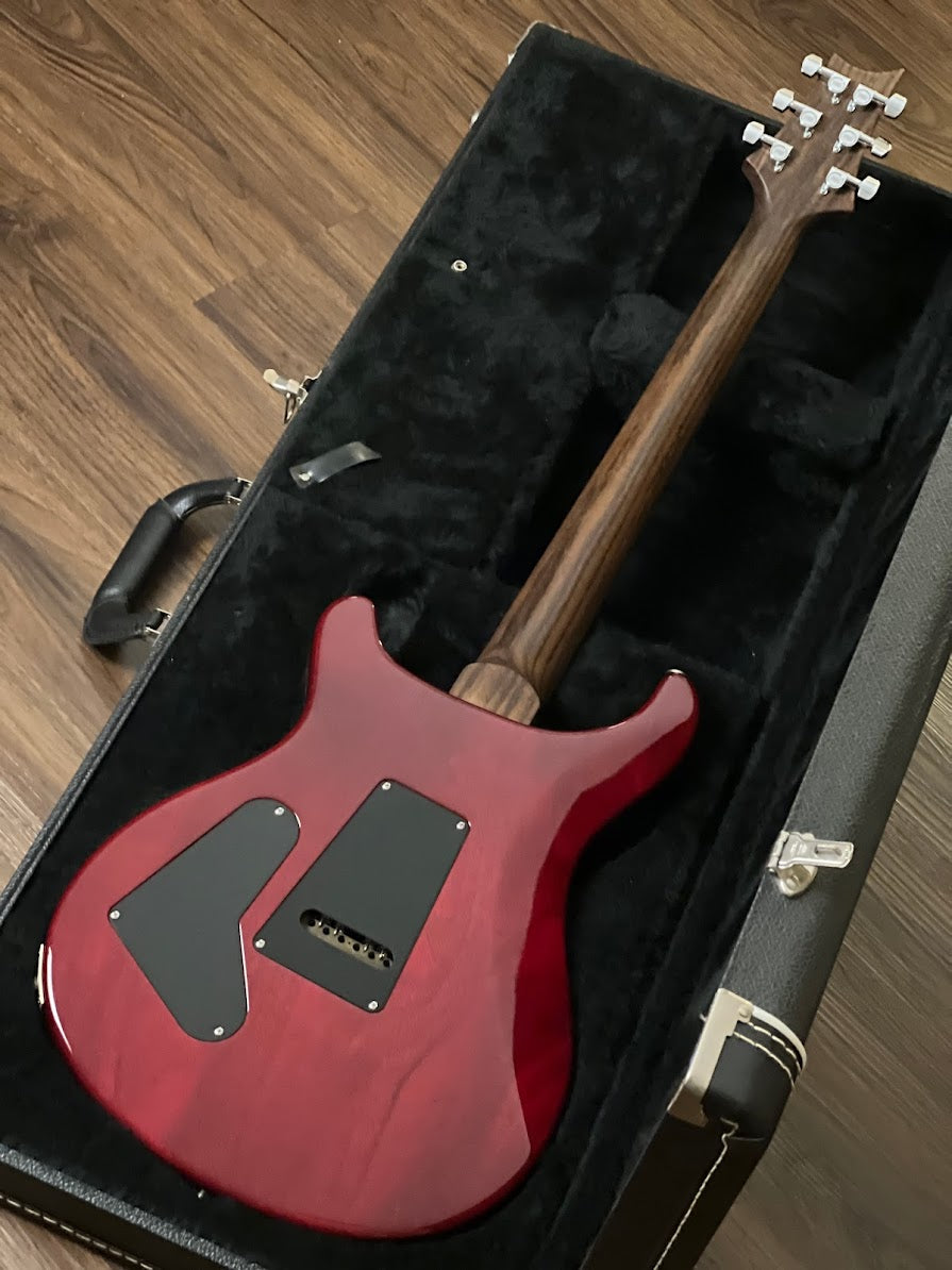 PRS Custom 24 10 Top in Dark Cherry Sunburst with Rosewood Neck