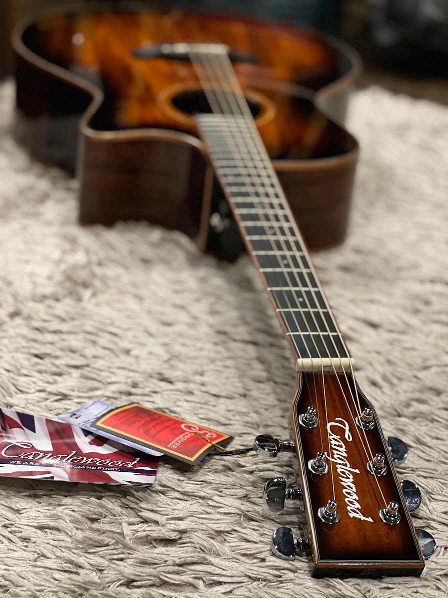 Tanglewood TW4 E VC KOA Winterleaf Grand Auditorium Venetian Cutaway Acoustic Electric