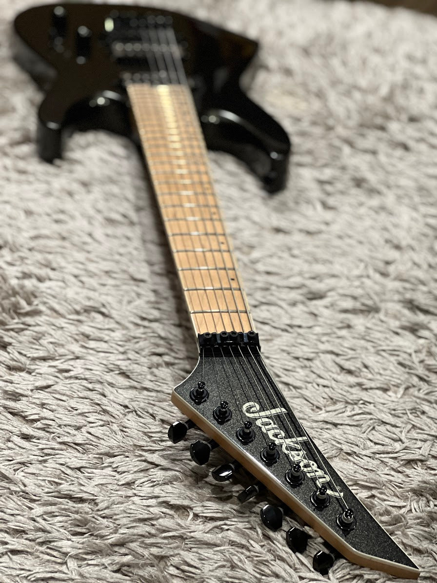 Jackson DK7M Pro Series Dinky - Metallic Black with Maple Fingerboard