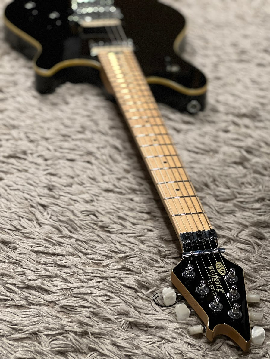 EVH Wolfgang Special Black With EVH Case