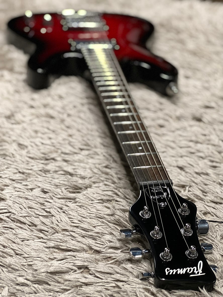 Framus Diablo Supreme D-Series in Burgundy Blackburst Transparent High Polish