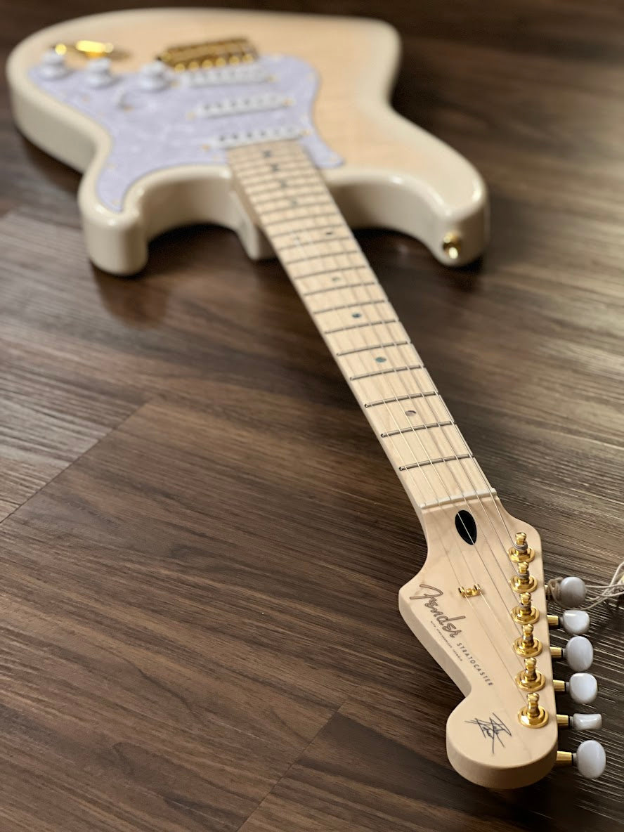 Fender Japan Ritchie Kotzen Stratocaster with Maple FB in See-Through White Burst