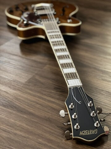 Gretsch G2655 Streamliner Centre Block Jr Double-Cut Guitar w/V-Stoptail in Single Barrel Stain