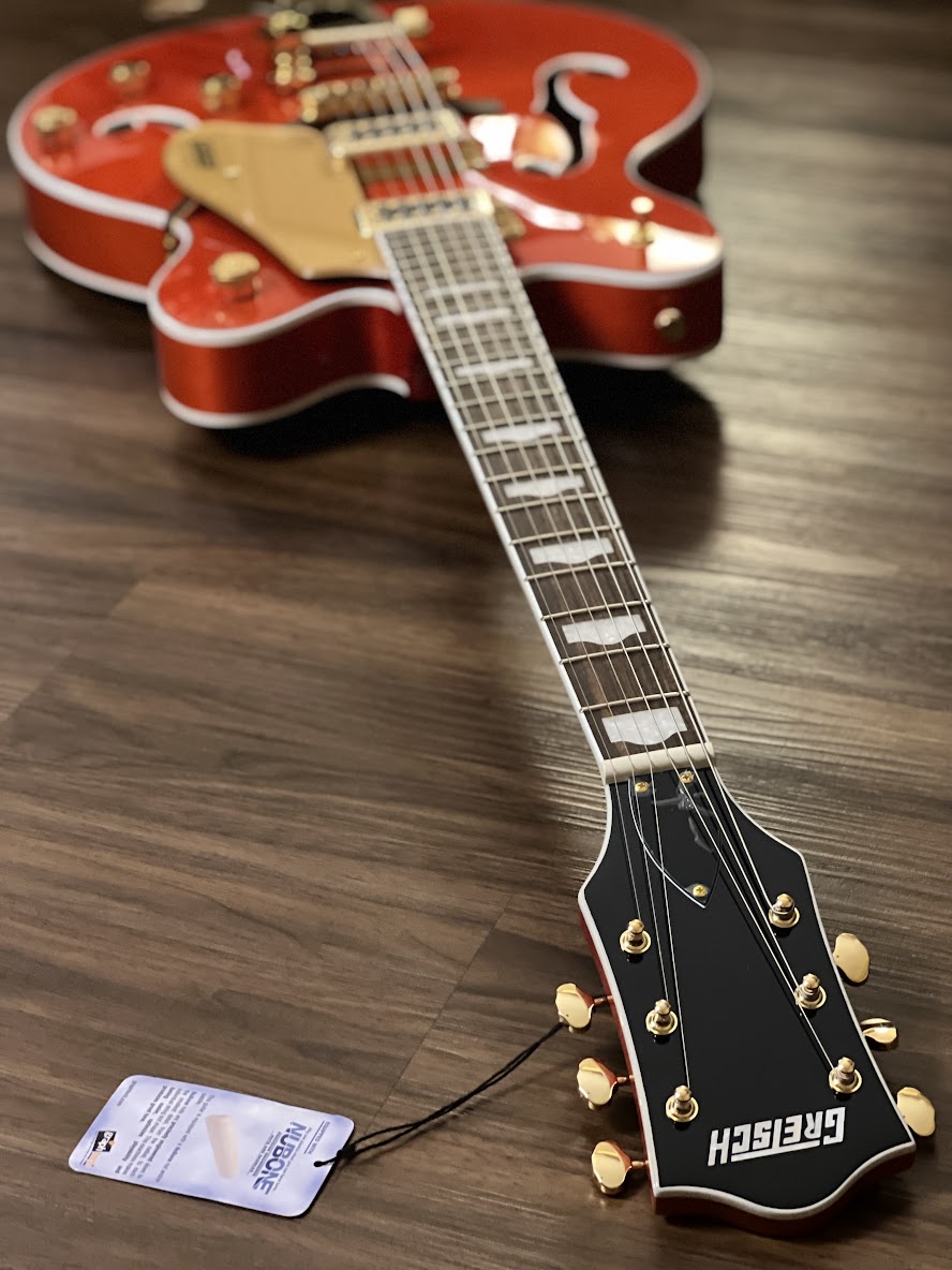 Gretsch G5422TG Electromatic Hollowbody DoubleCut with Bigsby in Orange Stain