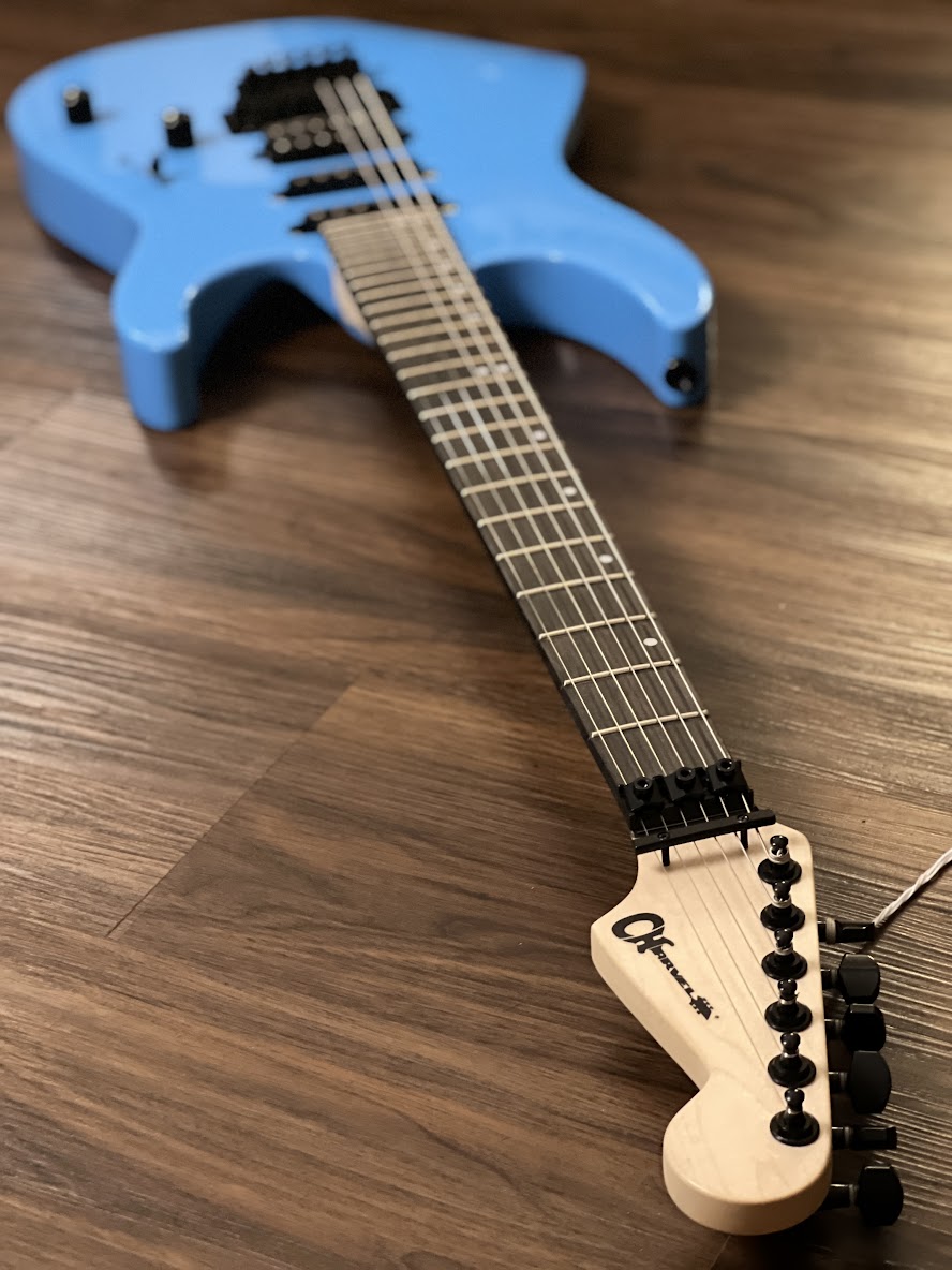 Charvel Pro-Mod DK24 HSS FR with Ebony FB in Infinity Blue