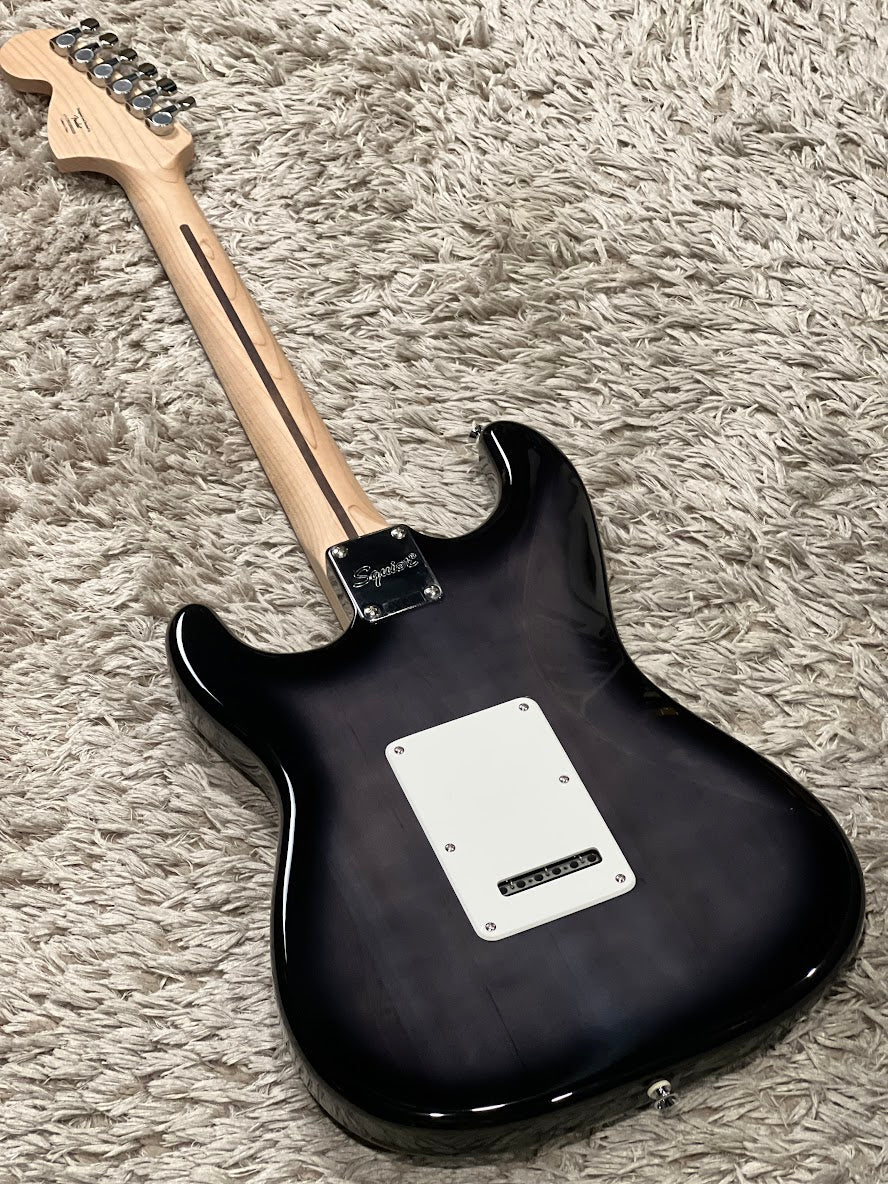Squier FSR Affinity Series Stratocaster QMT with Laurel FB in Black Burst