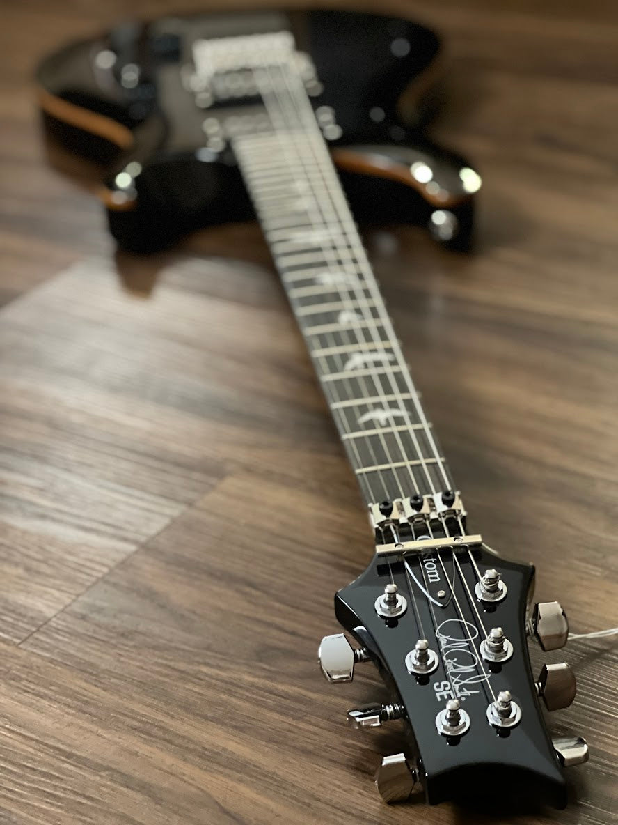 PRS SE Custom 24 Floyd Rose in Charcoal Burst