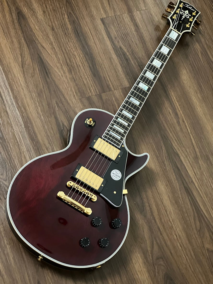 Tokai Love Rock Custom Shop LC-235 WR Premium Series in Wine Red
