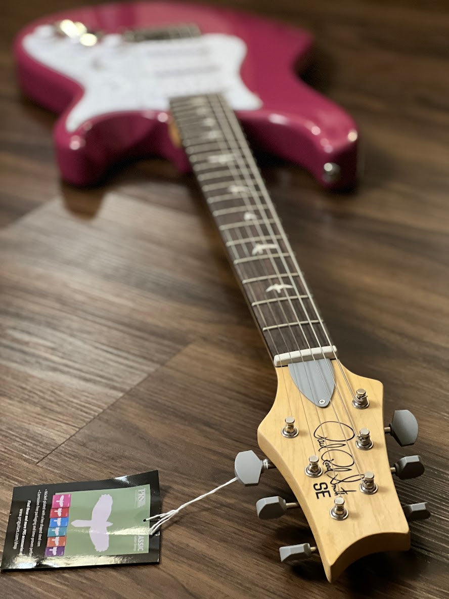 PRS SE Silver Sky in Dragon Fruit with Rosewood Fingerboard