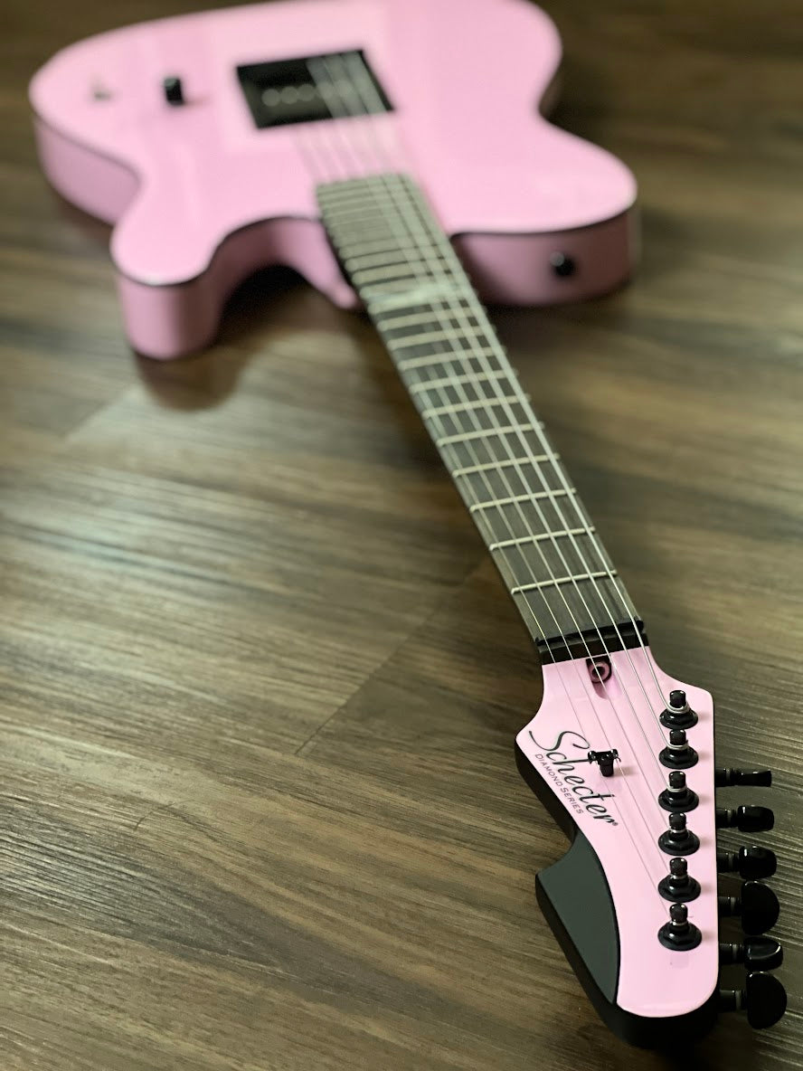 Schecter Machine Gun Kelly Signature PT - Pink