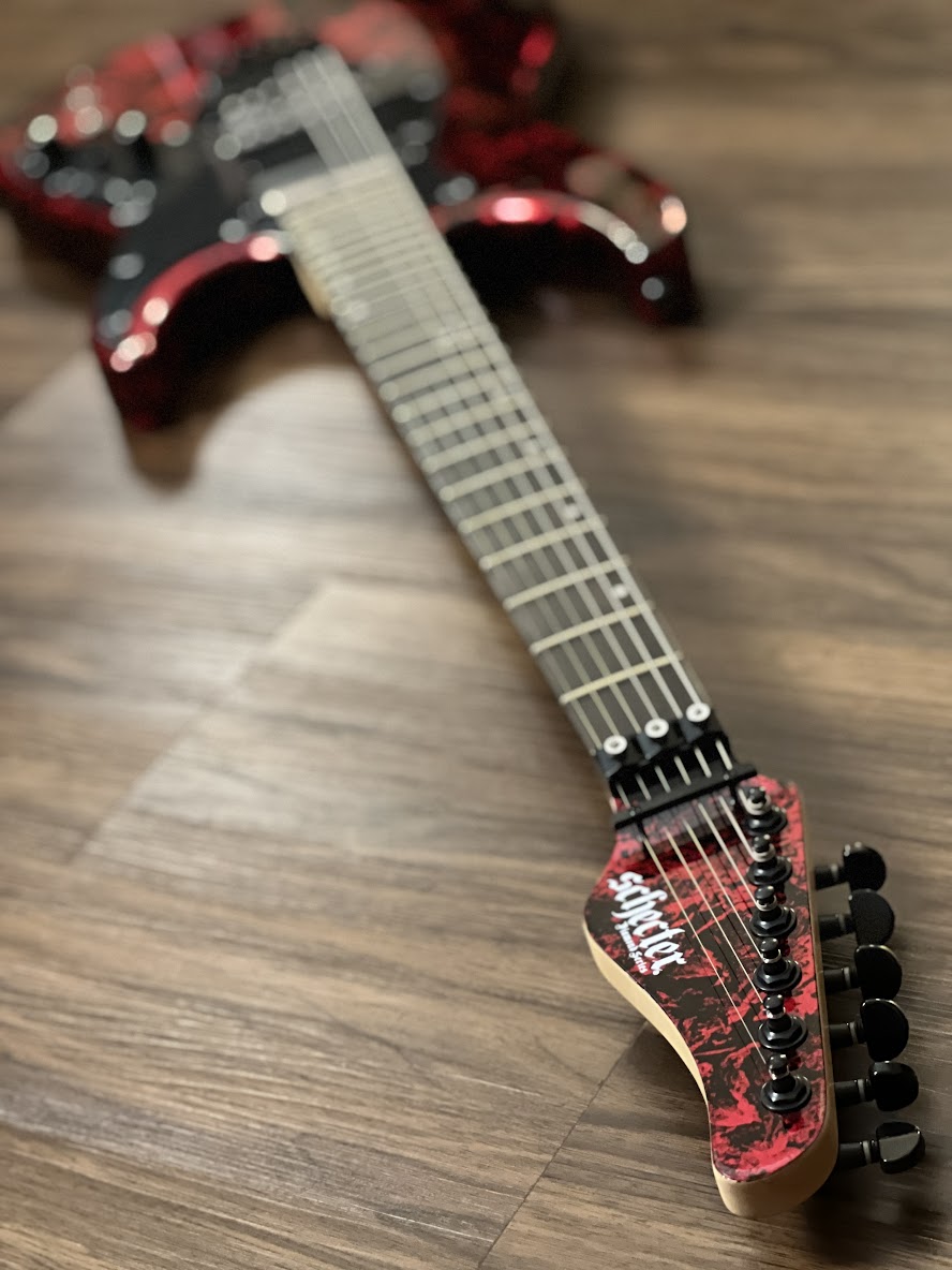 Schecter Sun Valley Super Shredder FR-S in Red Reign