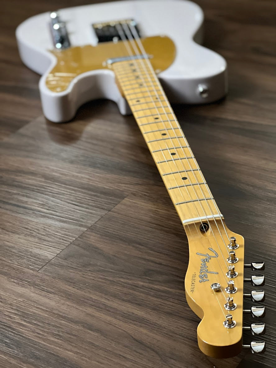Fender JV Modified 50s Telecaster with Maple FB in White Blonde