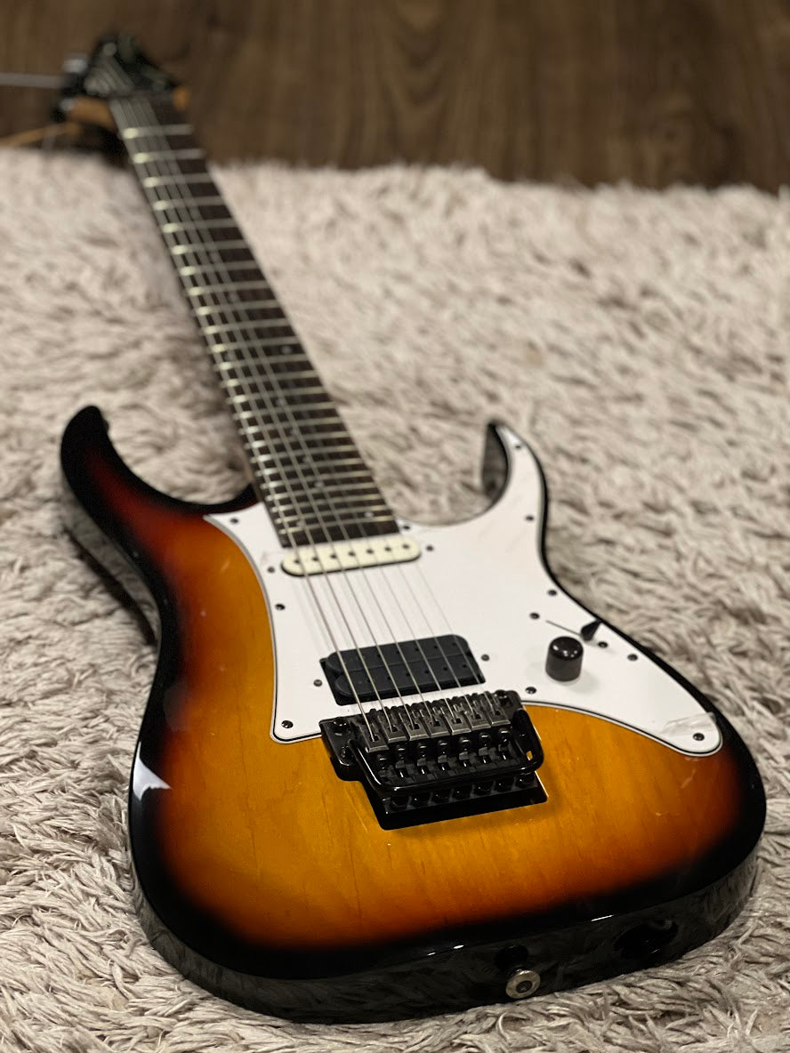 Ibanez APEX100 TFB Korn Munky Signature in Tri Fade Burst