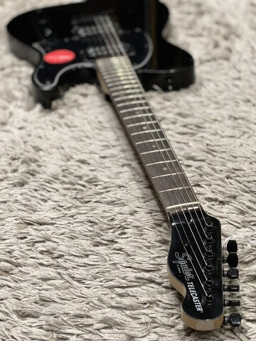 Squier FSR Affinity Series HH Telecaster พร้อม Laurel FB สี Metallic Black