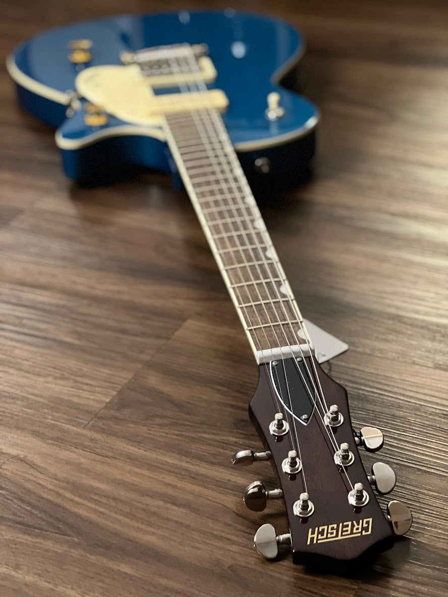 Gretsch G2215-P90 Streamliner Junior Jet Club with Laurel FB in Ocean Turquoise