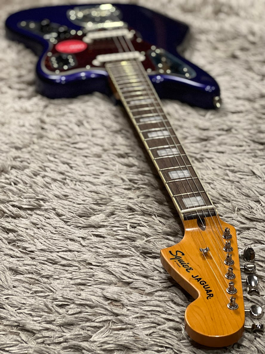 Squier FSR Classic Vibe 70s Jaguar with Laurel FB in Purple Metallic