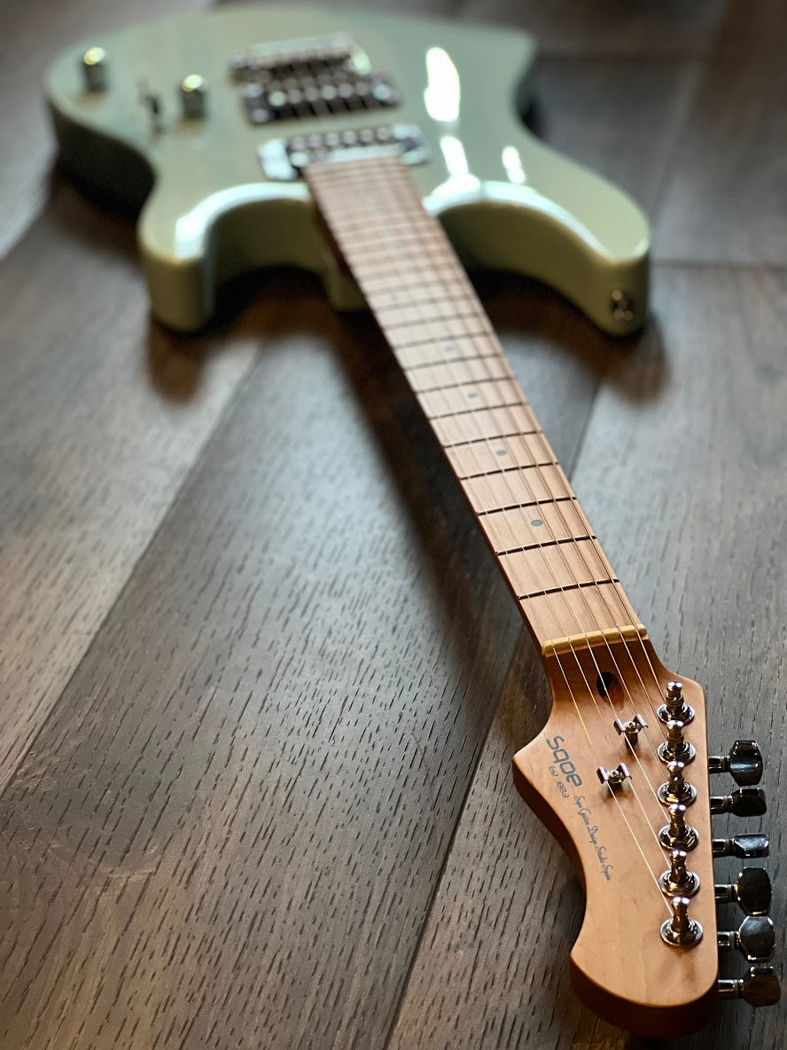 SQOE SEIB450 HH Roasted Maple Series in Daphne Blue