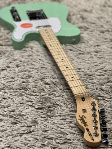 Squier FSR Affinity Series Telecaster Maple FB Surf Green