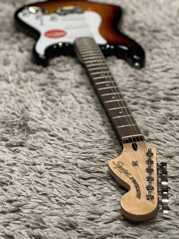 Squier Affinity Series Stratocaster With Laurel FB In 3-Color Sunburst
