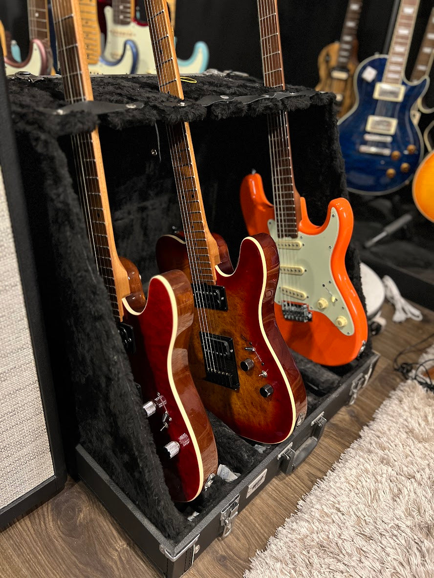 MOD Case GSD500 MF 6 pcs Portable Guitar Stand with Premium Velvet