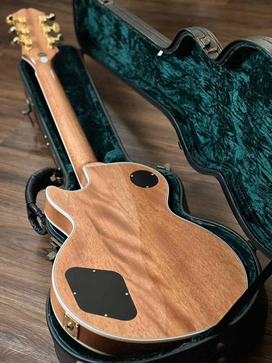 Epiphone Les Paul Custom Koa in Natural