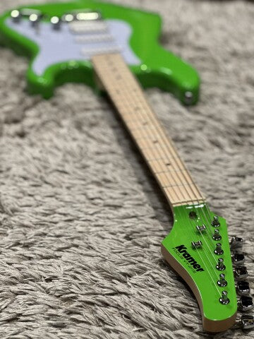 Kramer Focus VT-211S Electric Guitar in Neon Green