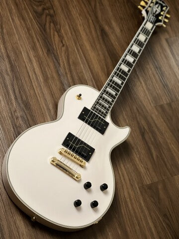 Epiphone Matt Heafy Les Paul Custom Origins (Inc Hard Case) Bone White