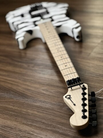 Charvel Satchel Signature Pro-Mod DK in Satin White Bengal