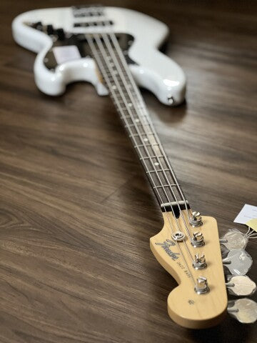 Fender Japan Hybrid II Jazz Bass with Rosewood FB in Arctic White