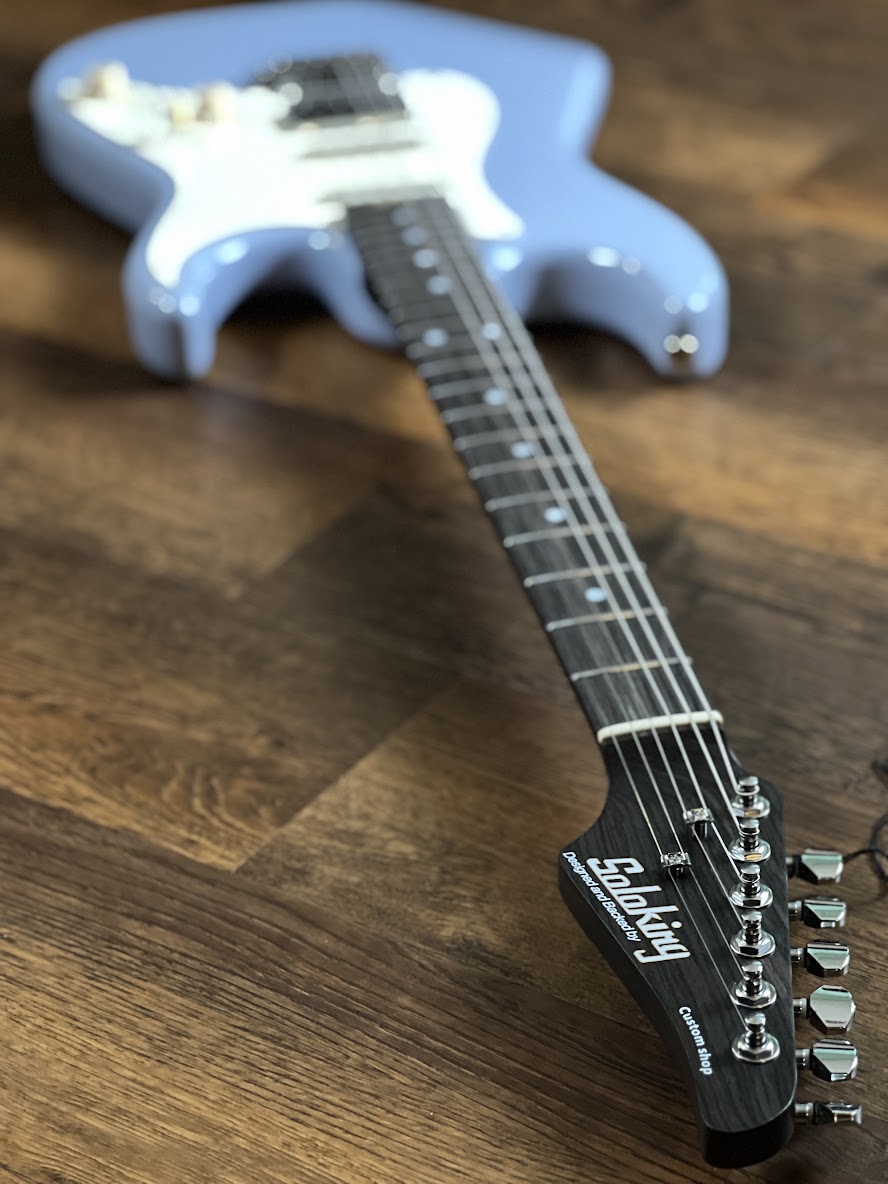 Soloking MS-11 Classic with One Piece Rosewood Neck in Sonic Blue Nafiri Special Run Jescar