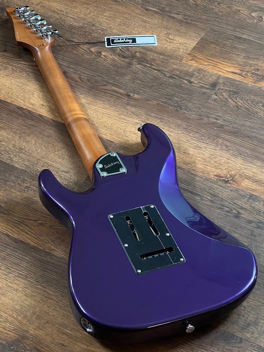 Soloking MS-11 Classic MKII with Roasted Maple FB in Purple Metallic Nafiri Special Run