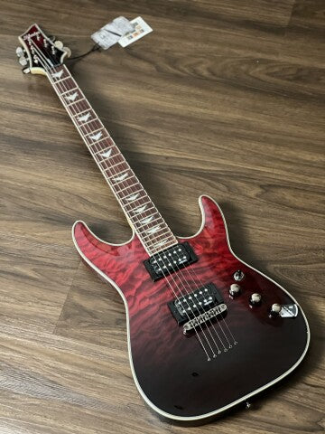 Schecter Omen Extreme 6 BB in Blood Burst