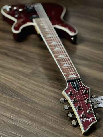 Schecter Omen Extreme 7 BCH in Black Cherry
